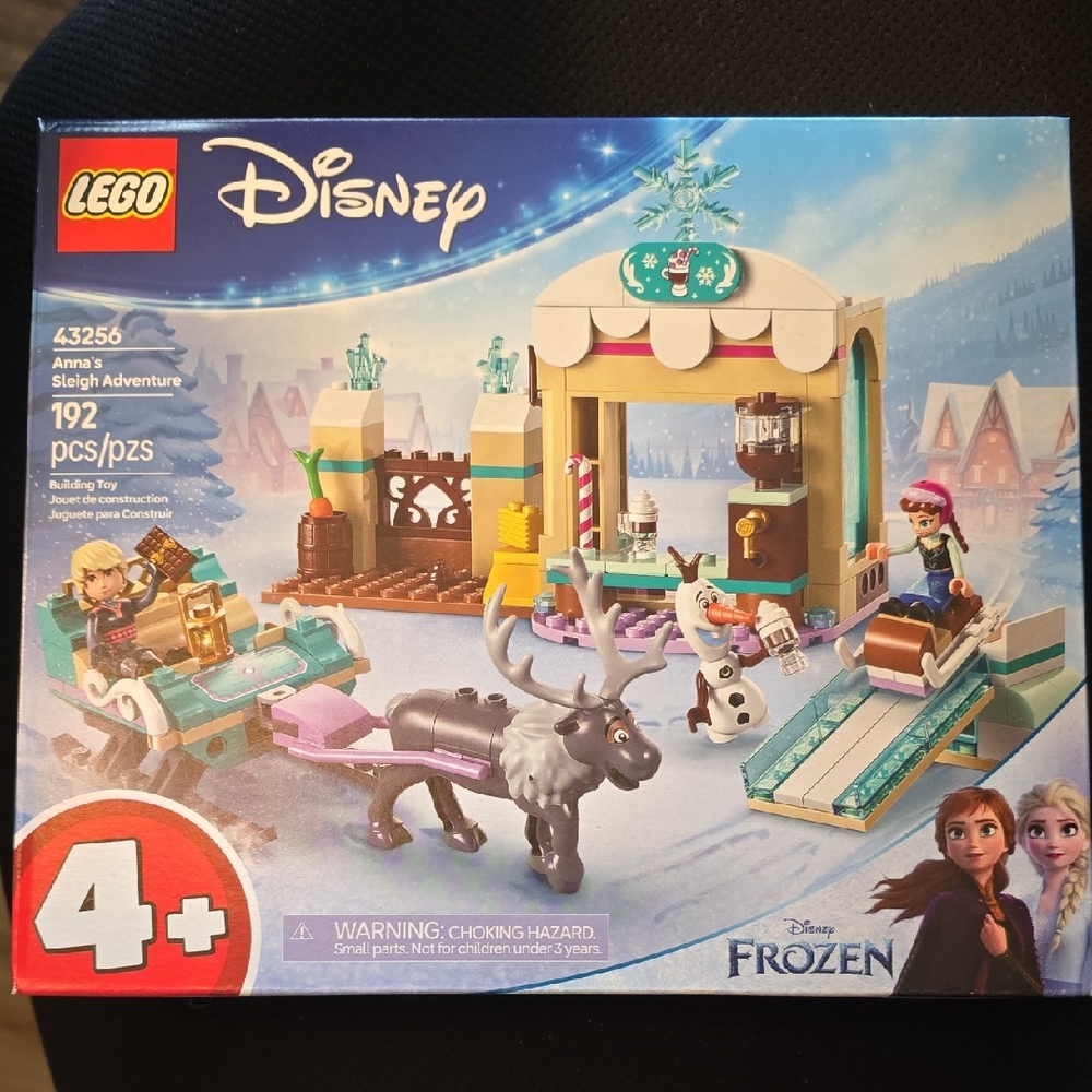 Disney LEGO Frozen Anna Sleigh Playset - White, Light Blue, Purple, Brown